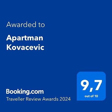 דירות באר Apartman Kovacevic מראה חיצוני תמונה